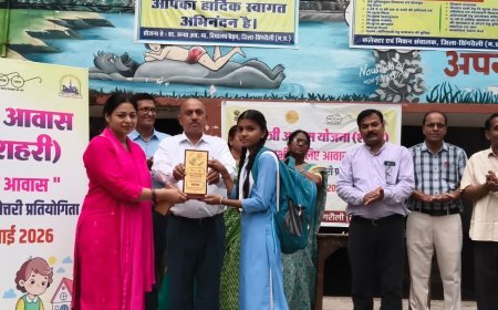 पीएम आवास योजना शहरी 2.0 पर छात्राओं ने दिखाई प्रतिभा, प्रतियोगिताओं से दिया जागरूकता का संदेश