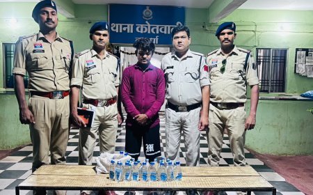 कवर्धा में 37 पाव अवैध देशी शराब के साथ आरोपी गिरफ्तार, कोतवाली पुलिस की कार्रवाई