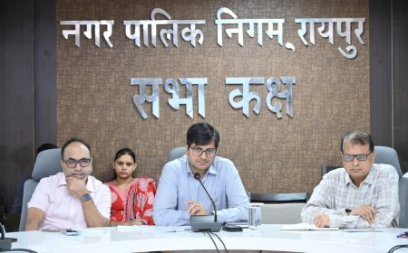 रायपुर में अवैध निर्माण, प्लॉटिंग और कॉलोनियों पर होगी सख्त कार्रवाई, निगम आयुक्त ने अधिकारियों को दिए निर्देश