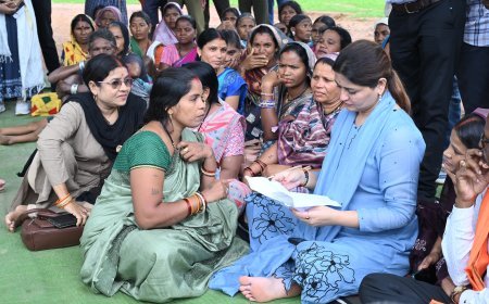 पंडरिया नगर के विभिन्न वार्डों का भ्रमण, वनांचल ग्रामों में जनचौपाल: विधायक भावना बोहरा ने विकास कार्यों का लिया जायजा और सुनीं जनसमस्याएं