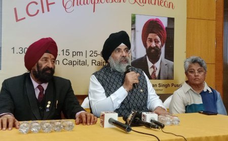 लायन ए. पी. सिंह बोले- सेवा के लिए नेतृत्व और नेतृत्व के लिए सेवा ही लायन्स इंटरनेशनल का मूल मंत्र
