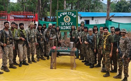 नारायणपुर में सुरक्षा बलों को बड़ी सफलता, सर्च अभियान में हथियार और विस्फोटक का डंप बरामद