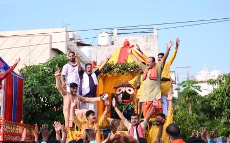 रायपुर में भक्ति और उल्लास के बीच संपन्न हुई भगवान श्रीजगन्नाथ की बाहुड़ा रथयात्रा, हजारों श्रद्धालुओं ने खींचा रथ
