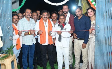 खैरागढ़ के ग्राम खौड़ा में 15 लाख रुपए की लागत से बने पंचायत भवन का लोकार्पण, उप मुख्यमंत्री विजय शर्मा बोले- गांव के विकास को मिलेगी नई गति