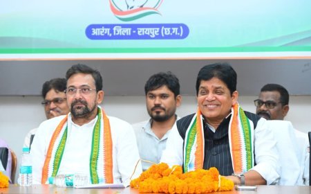 आरंग में कांग्रेस की विधानसभा स्तरीय बैठक संपन्न, बूथ स्तर तक संगठन मजबूत करने पर जोर