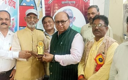 पर्यावरण संरक्षण में योगदान के लिए मोहन वर्ल्यानी सम्मानित, कर्मचारी संगठनों ने किया अभिनंदन