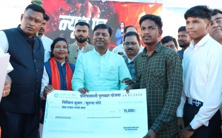 जैगूर में गूंजा ‘मन की बात’ का संदेश, केदार कश्यप ने बांटे वनाधिकार पत्र