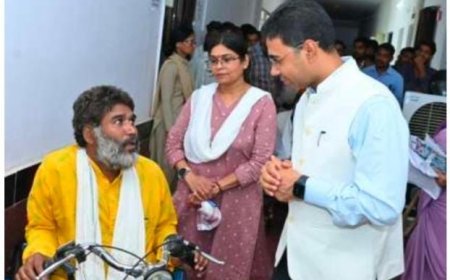 मुख्यमंत्री हेल्पलाइन से दिव्यांग हितग्राही को मिली मोटराइज्ड ट्राइसाइकिल, आत्मनिर्भर जीवन की नई शुरुआत
