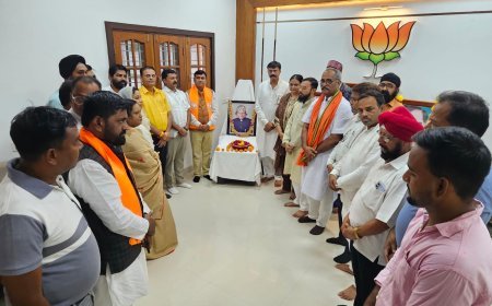 डॉ. ए.पी.जे. अब्दुल कलाम की पुण्यतिथि पर भाजपा अल्पसंख्यक मोर्चा ने दी श्रद्धांजलि, बताया प्रेरणास्रोत