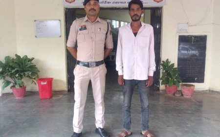 चार साल से फरार स्थायी वारंटी गिरफ्तार, चोरी के मामले में केसीजी पुलिस को मिली सफलता