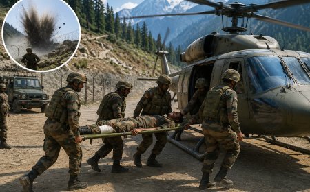 उड़ी सेक्टर में LoC के पास माइन ब्लास्ट, सेना के दो जवान घायल, एयरलिफ्ट कर श्रीनगर भेजा गया