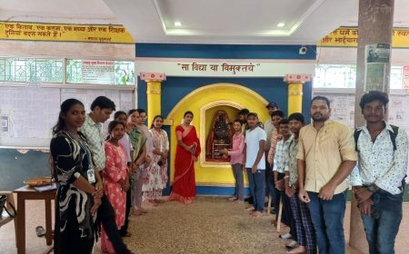 पीजी कॉलेज कवर्धा में श्रद्धा और उल्लास के साथ मनाई गई गुरु पूर्णिमा