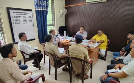 रायपुर पश्चिम विधायक राजेश मूणत के निर्देश पर जोन-1 में सब्जी बाजारों की व्यवस्था सुधारने बनी कार्ययोजना