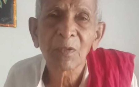 85 साल की उम्र में स्वच्छता की मिसाल, तिरिथ राम साहू बना रहे गांव को प्लास्टिक मुक्त