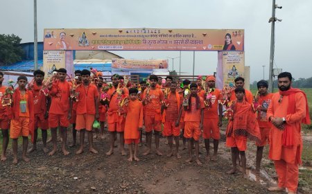 पंडरिया विधायक भावना बोहरा द्वारा अमरकंटक में कबीरधाम जिले के कांवड़ियों हेतु निःशुल्क भोजन और विश्राम की सुविधा, सावन के प्रथम दिन 400 कांवड़ियों का हुआ आगमन
