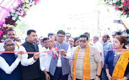 रायगढ़ में GK Electric के अधिकृत शोरूम ‘AMAR EV’ का शुभारंभ, वित्त मंत्री ओ.पी. चौधरी ने किया उद्घाटन