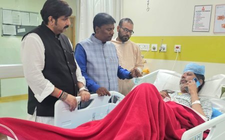 मेदांता अस्पताल में किरण सिंह देव से मिले भाजपा नेता, जल्द स्वस्थ होने की जताई उम्मीद