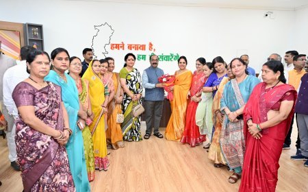 महापौर मीनल चौबे के नेतृत्व में पार्षदों ने उपमुख्यमंत्री अरुण साव से की मुलाकात, रायपुर के विकास कार्यों को मिलेगी गति