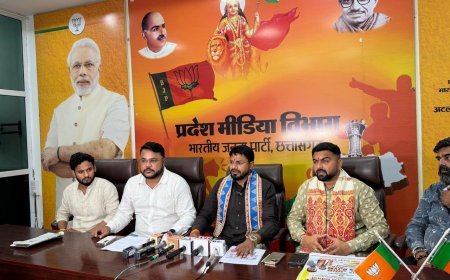 बस्तर से शुरू हुआ भाजयुमो का 'ज्वॉइन बीजेवायएम' अभियान, 2 लाख युवाओं को जोड़ने का लक्ष्य