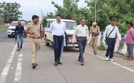 बाढ़ प्रभावित क्षेत्रों का कलेक्टर विश्वदीप ने किया व्यापक दौरा, राहत शिविर पहुंचकर पीड़ितों का बढ़ाया हौसला