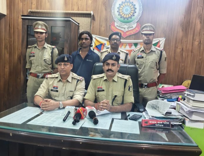 सक्ती में युवक पर जानलेवा हमला करने वाला आरोपी गिरफ्तार, थर्माकोल पेपर कटर से किया था हमला