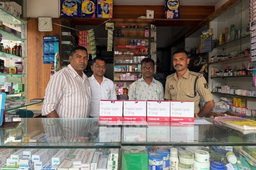 रायपुर में नशे के खिलाफ बड़ी कार्रवाई, 36 से अधिक मेडिकल स्टोर्स पर पुलिस और औषधि विभाग की संयुक्त जांच