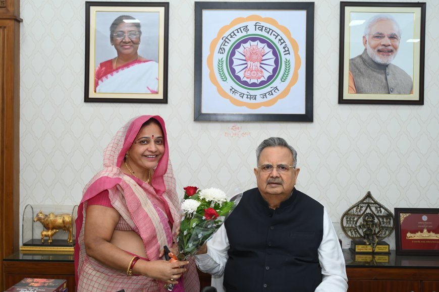 भाजपा महिला मोर्चा में माया बेलचंदन को बड़ी जिम्मेदारी, राजनांदगांव जिला प्रभारी नियुक्त