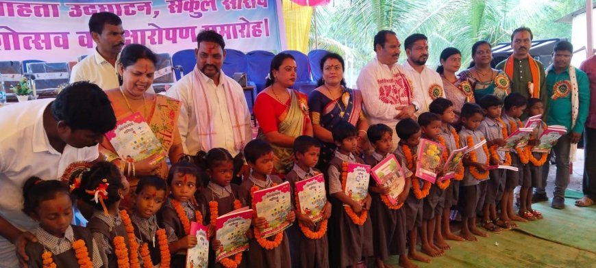 ताड़बायली में तार फेंसिंग आहाता का उद्घाटन, विधायक विक्रम देव उसेंडी ने तीन विकास कार्यों की घोषणा