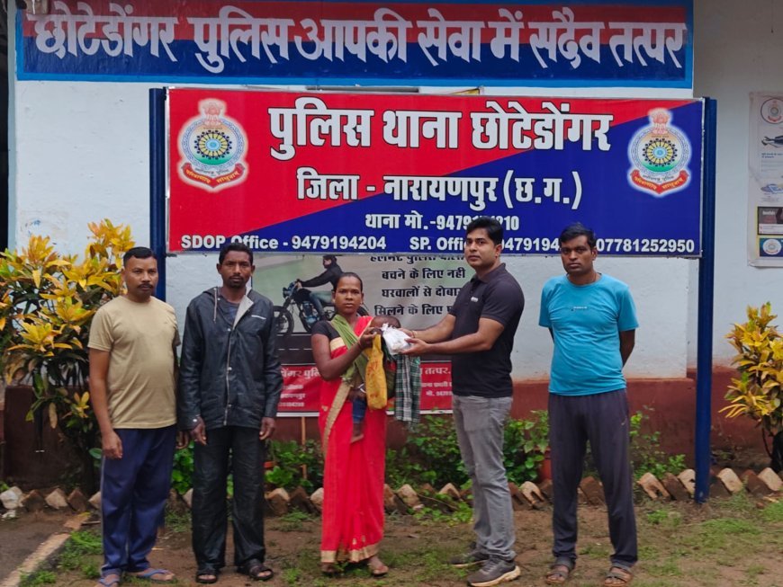छोटेडोंगर पुलिस की तत्परता से महिला को 22 हजार रुपये और मोबाइल सुरक्षित वापस मिला