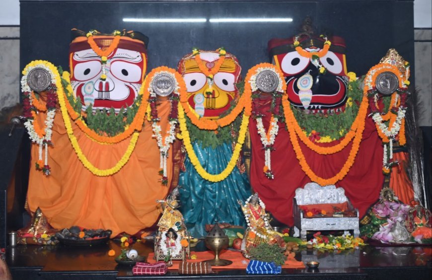 अनासर काल में भगवान जगन्नाथ को अर्पित किया गया औषधीय काढ़ा, रायपुर में निभाई गई प्राचीन परंपरा