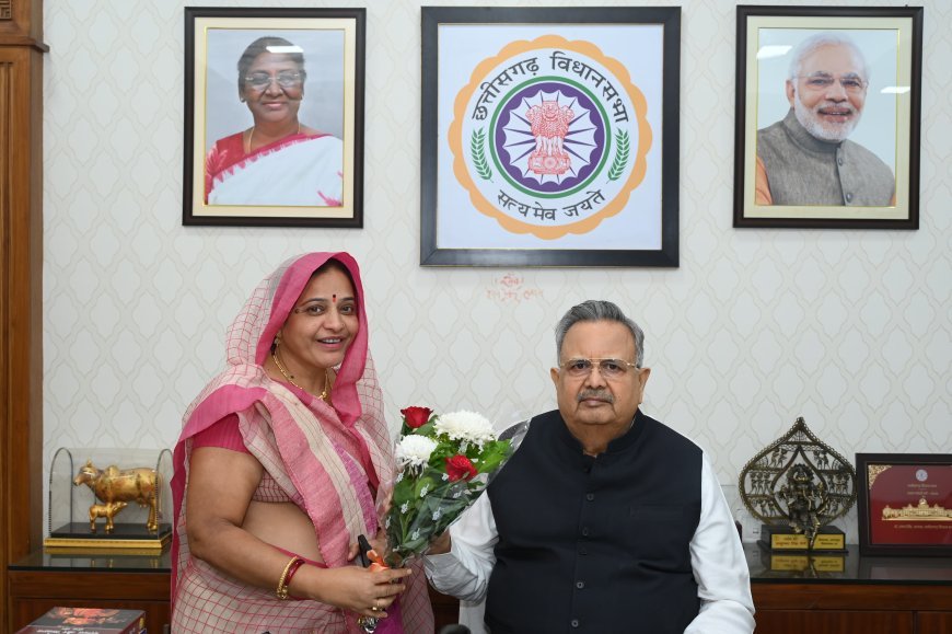 माया बेलचंदन को भाजपा महिला मोर्चा में बड़ी जिम्मेदारी, राजनांदगांव जिला प्रभारी नियुक्त