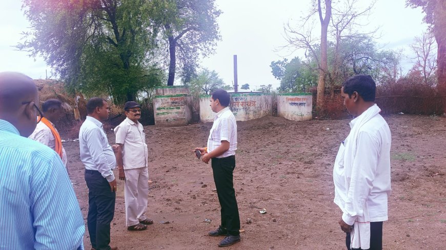 ठोस अपशिष्ट प्रबंधन की जमीनी हकीकत परखी, जिला पंचायत सीईओ ने गोबर गैस प्लांटों का किया निरीक्षण