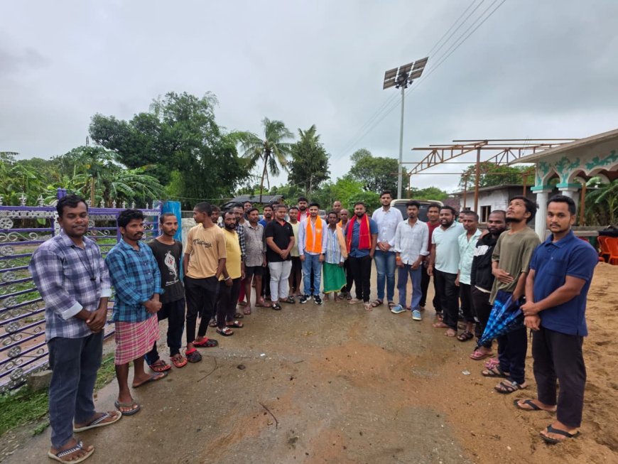 समलूर शक्तिकेंद्र में भाजयुमो की बैठक संपन्न, डिजिटल प्रशिक्षण से बूथ सशक्तिकरण पर जोर