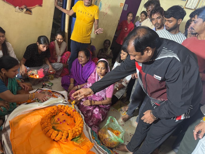 सांसद विजय बघेल ने पंडवानी की अमर स्वर सम्राज्ञी तीजन बाई को दी भावभीनी श्रद्धांजलि