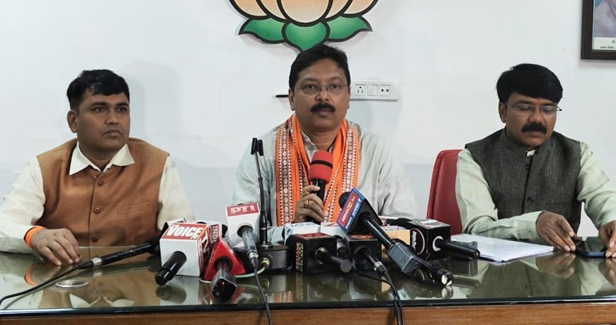 नकटी अतिक्रमण मामले में कांग्रेस पर भाजपा का पलटवार, अनुराग सिंहदेव ने लगाए झूठा नैरेटिव फैलाने के आरोप