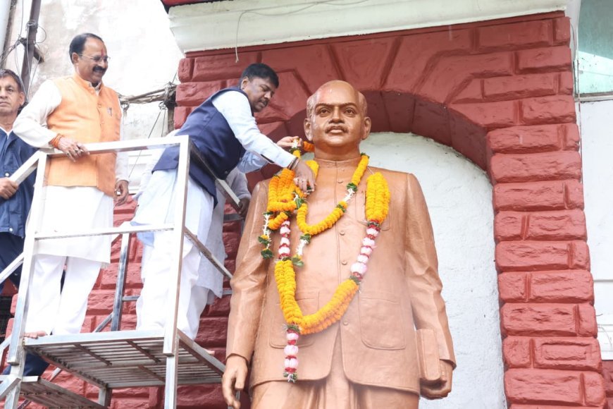 डॉ. श्यामा प्रसाद मुखर्जी के विचार राष्ट्र निर्माण की अमूल्य धरोहर : केदार कश्यप