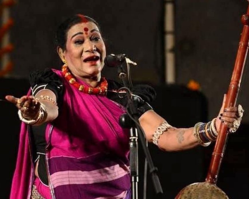 तीजनबाई के नाम पर बने विश्वविद्यालय, भगवा पार्टी ने रखी मांग