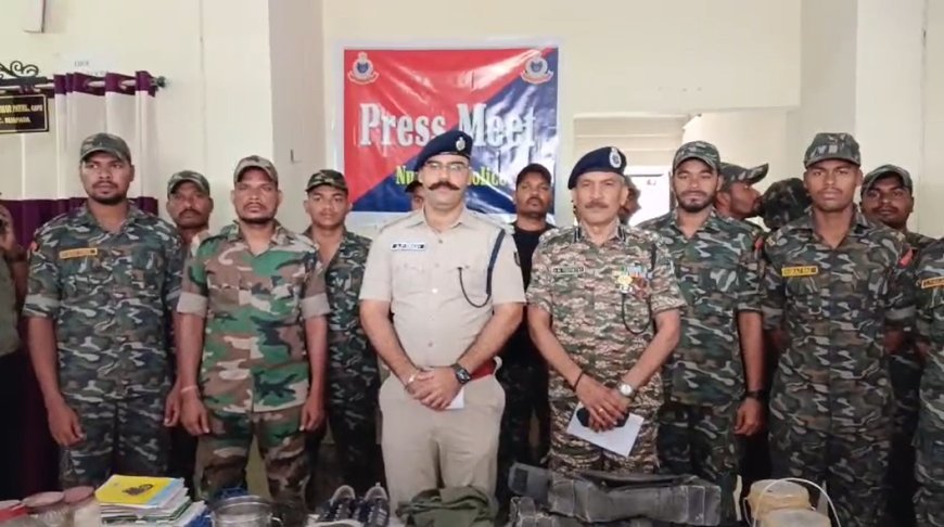 गरियाबंद-ओडिशा सीमा पर नक्सलियों का जखीरा बरामद, सुरक्षा बलों की बड़ी कार्रवाई