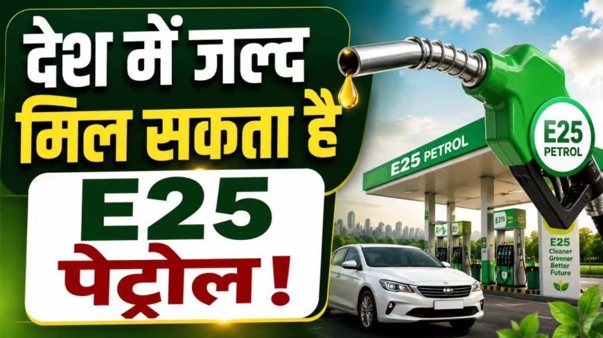 E20 के बाद अब E25 की तैयारी, जानिए आपकी गाड़ी पर कितना पड़ेगा असर