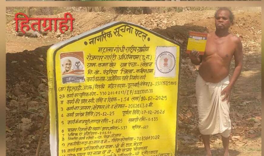 'मोर गांव मोर पानी' अभियान से कबीरधाम में लौटी जल समृद्धि, बारिश में लबालब हुई जल संरचनाएं