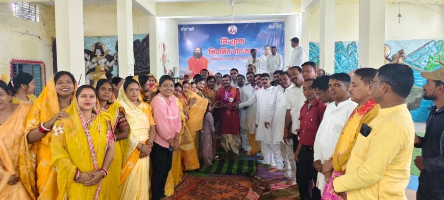 कवर्धा में श्रद्धा और उत्साह के साथ मनाया गया योगगुरु सुरेश चन्द्रवंशी का जन्मदिन