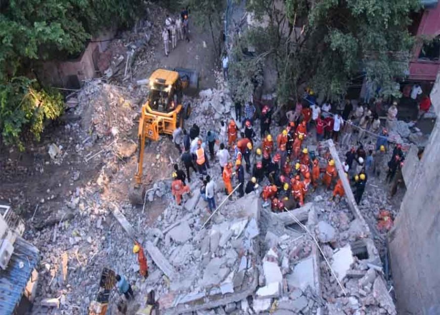 रोहिणी में निर्माणाधीन इमारत ढही, चार की मौत; हादसे के बाद जांच और जिम्मेदारी पर उठे सवाल