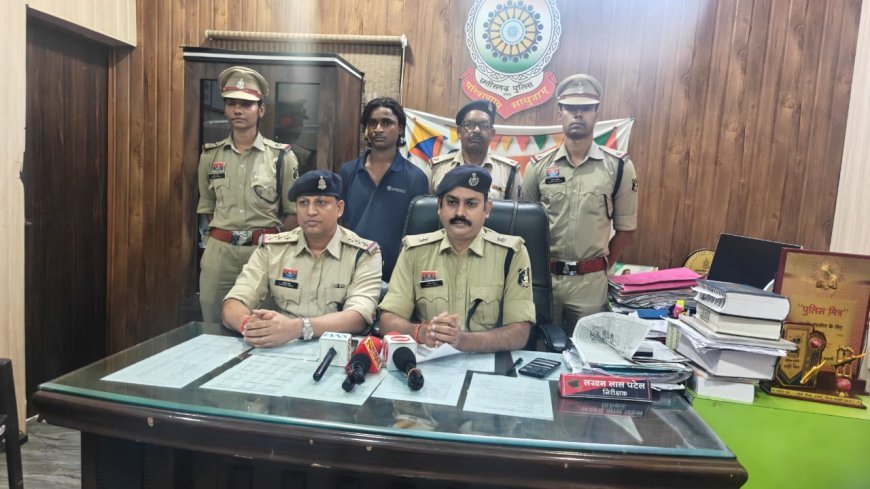सक्ती में युवक पर जानलेवा हमला करने वाला आरोपी गिरफ्तार, थर्माकोल पेपर कटर से किया था हमला