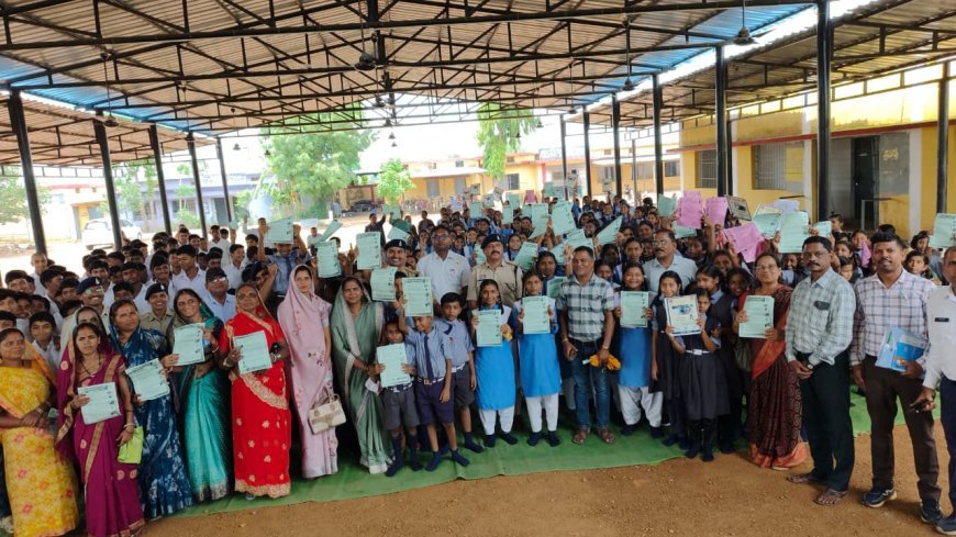 बालोद पुलिस ने बघमरा स्कूल में चलाया जागरूकता अभियान, साइबर सुरक्षा और नए कानूनों की दी जानकारी
