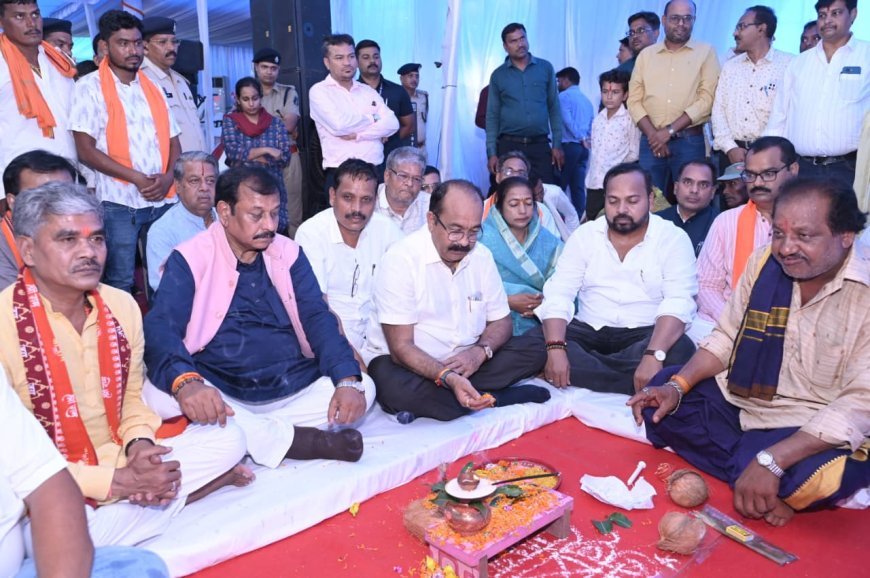 भिंभौरी को मिली महाविद्यालय और सामुदायिक भवन की सौगात, उप मुख्यमंत्री अरुण साव ने 5 करोड़ के विकास कार्यों की घोषणा