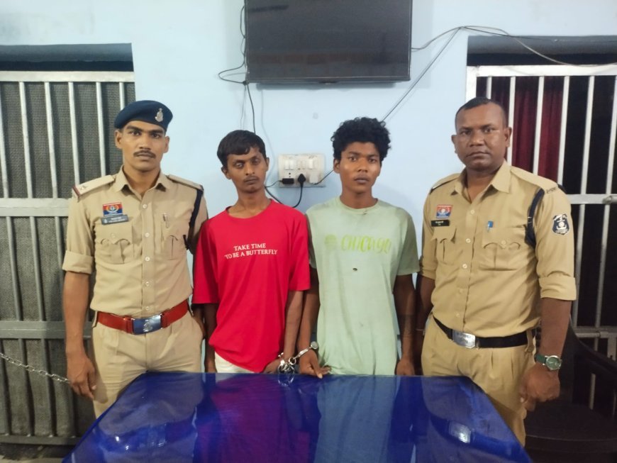 रायपुर में आईफोन-15 झपटमारी का खुलासा, दो आरोपी गिरफ्तार, मोबाइल और वाहन जब्त