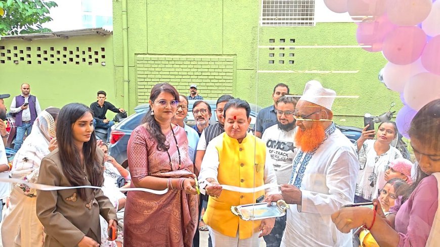 रायपुर में ‘नेल्स बाय सकीना’ शोरूम का शुभारंभ, विधायक संपत अग्रवाल और सैय्यद सलमा रहे शामिल