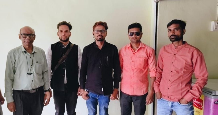 मरवाही प्रेस क्लब की नई कार्यकारिणी गठित, प्रयास कैवर्त सर्वसम्मति से बने अध्यक्ष