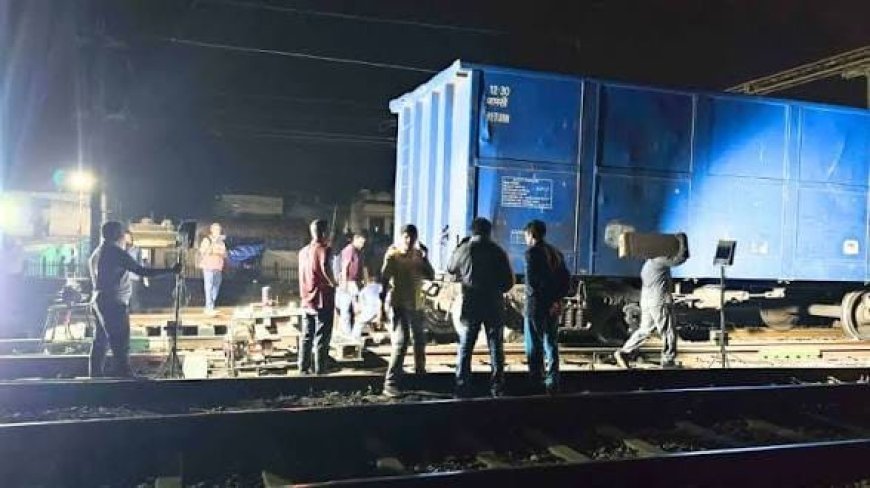 बिलासपुर रेलवे स्टेशन के पास मालगाड़ी का डिब्बा पटरी से उतरा, बड़ा हादसा टला