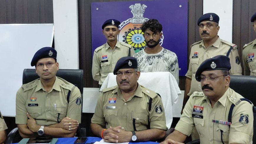 भिलाई में युवती हत्याकांड का खुलासा, एकतरफा प्रेम में हत्या करने वाला आरोपी 24 घंटे में गिरफ्तार